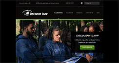 Desktop Screenshot of discoverycamp.lt