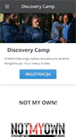 Mobile Screenshot of discoverycamp.lt